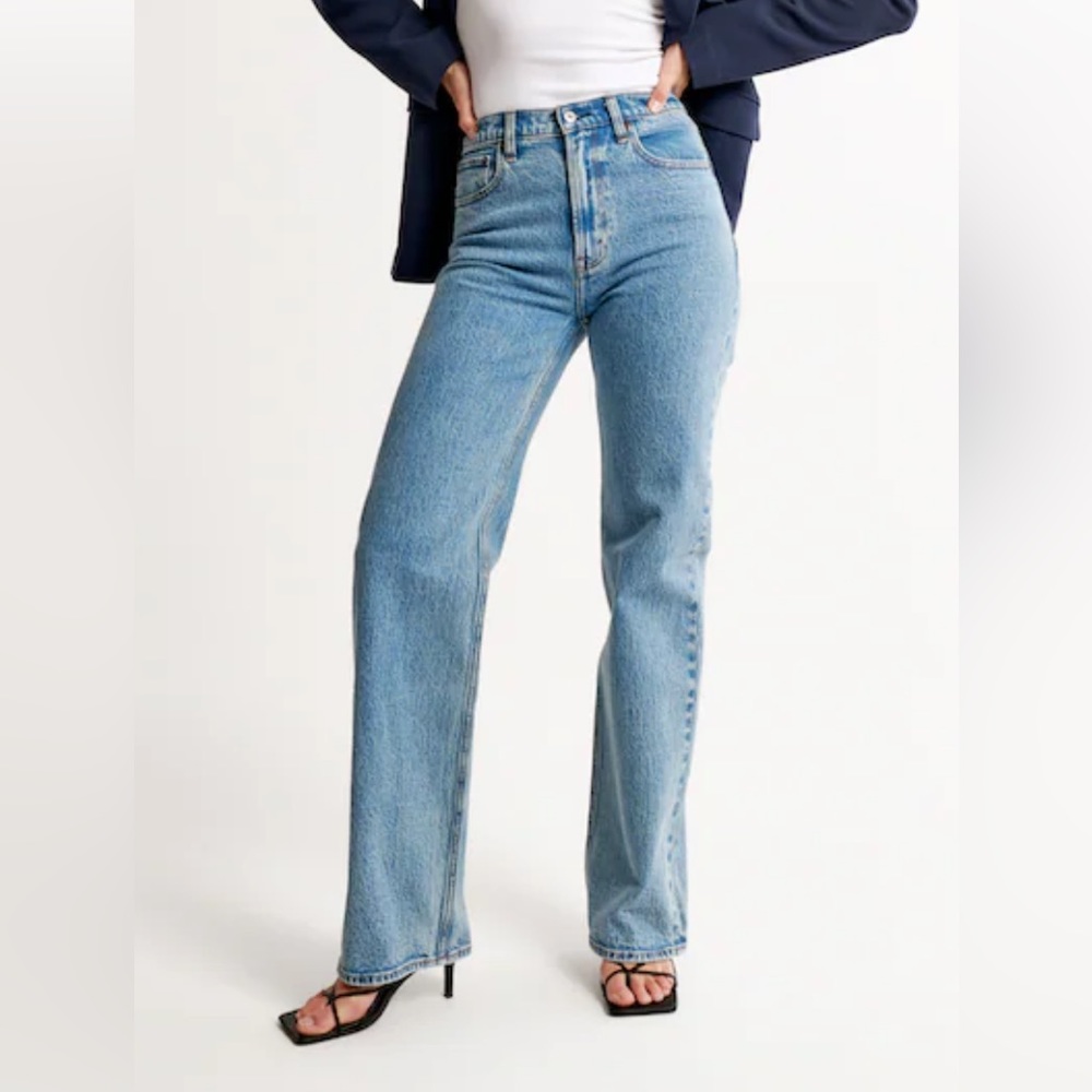 Abercrombie 90s relaxed high rise jeans